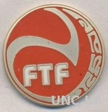 Таити, федерация футбола,№2, ЭМАЛЬ / Tahiti football federation enamel pin badge