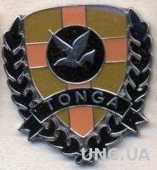 Тонга, федерация футбола, тяжмет / Tonga football federation pin badge