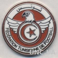 Тунис, федерация футбола,№1 ЭМАЛЬ / Tunisia football federation enamel pin badge