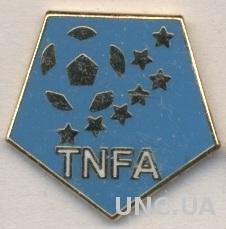 Тувалу, федерация футбола,№1, ЭМАЛЬ /Tuvalu football federation enamel pin badge