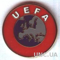 УЕФА=Европа, конфедерация футбола, ЭМАЛЬ /UEFA Europe football confederation pin