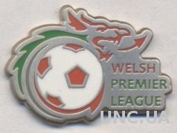 Уэльс, футбол(федерация)2, Премьер-лига,ЭМАЛЬ /Wales football Premier league pin