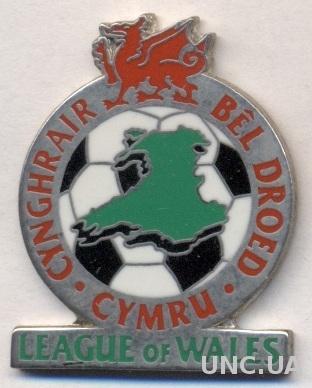 Уэльс, футбол(федерация)3, Премьер-лига,ЭМАЛЬ /Wales football Premier league pin