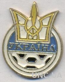 Украина, федерация футбола, №2, тяжмет / Ukraine football federation pin badge