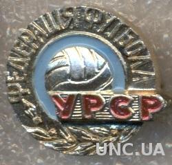 Украина (УССР/УРСР), федерация футбола /Soviet Ukraine football federation badge