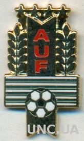 Уругвай, федерация футбола, №1, ЭМАЛЬ / Uruguay football federation pin badge