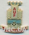 Уругвай, федерация футбола, №2, ЭМАЛЬ / Uruguay football federation pin badge
