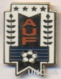 Уругвай, федерация футбола, №3, ЭМАЛЬ / Uruguay football federation pin badge