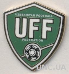Узбекистан, федерация футбола,№2 ЭМАЛЬ /Uzbekistan football federation pin badge