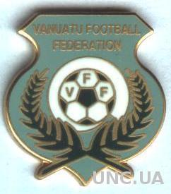 Вануату, федерация футбола, ЭМАЛЬ / Vanuatu football federation enamel pin badge