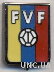Венесуэла, федерация футбола,№1, ЭМАЛЬ / Venezuela football federation pin badge
