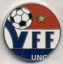 Вьетнам, федерация футбола, №3, ЭМАЛЬ / Vietnam football federation enamel pin