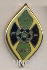 Ямайка, федерация футбола,№2 ЭМАЛЬ /Jamaica football federation enamel pin badge