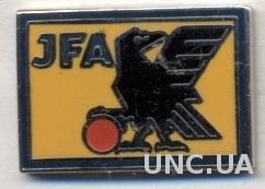 Япония, федерация футбола,№4, ЭМАЛЬ / Japan football federation enamel pin badge