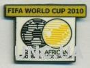 ЮАР, федерация футбола, №1, ЭМАЛЬ / South Africa football federation pin badge