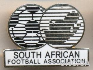 ЮАР, федерация футбола, №3, ЭМАЛЬ / South Africa football federation pin badge