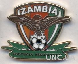 Замбия, федерация футбола,№2, ЭМАЛЬ /Zambia football federation enamel pin badge