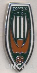 Замбия, федерация футбола,№3, ЭМАЛЬ /Zambia football federation enamel pin badge
