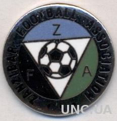 Занзибар, федерация футбола, №2, ЭМАЛЬ / Zanzibar football federation pin badge