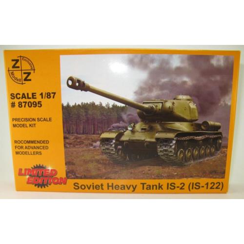 ИС-2 (ИС-122) тяжелый танк 1944 г. #87095 набор сборка КИТ- 1:87 H0