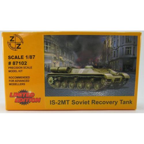 ИС-2МТ танк-эвакуатор #87102 набор сборка КИТ- 1:87 H0