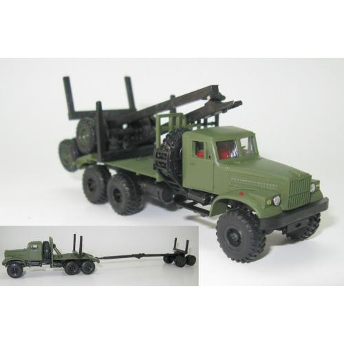 Лесовоз КрАЗ-255Л - 1:87 H0