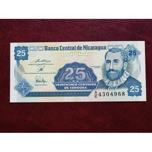 Банкнота Нікарагуа.