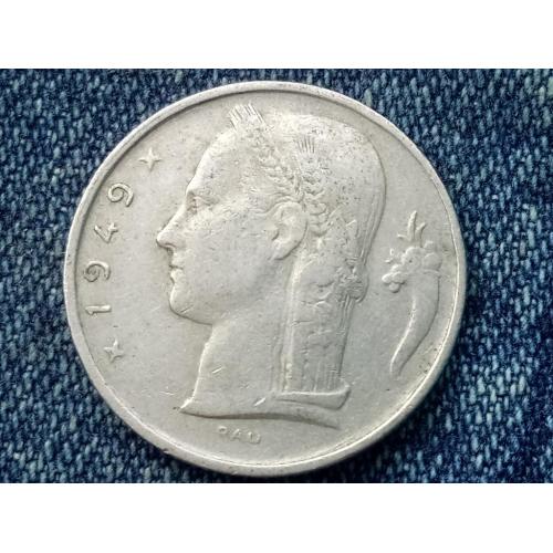 Бельгия, 5 франков (1949 г.)  «BELGIE»