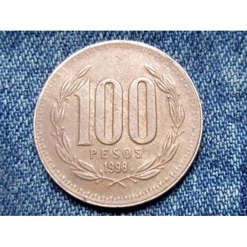 Чили, 100 песо 1998 г.