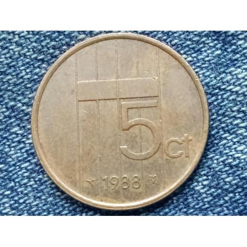 Нидерланды, 5 центов (1988 г.)