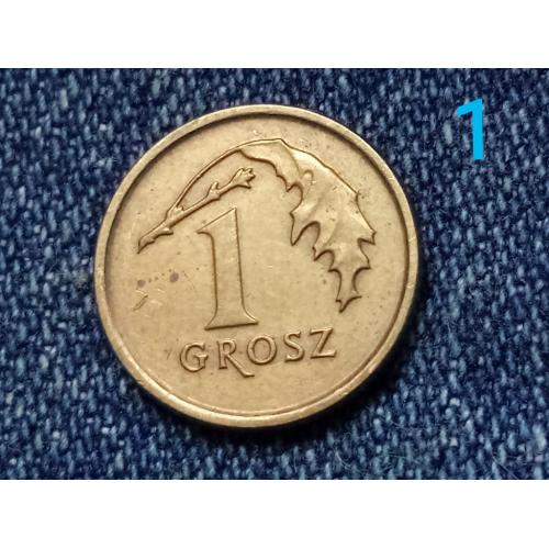 Польша, 1 грош (2015 г.)