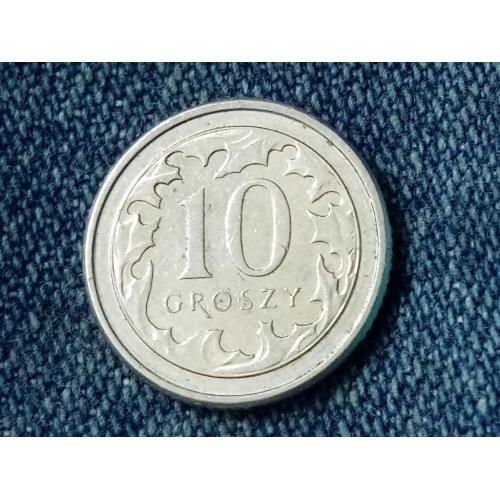 Польша, 10 грошей (2017 г.)
