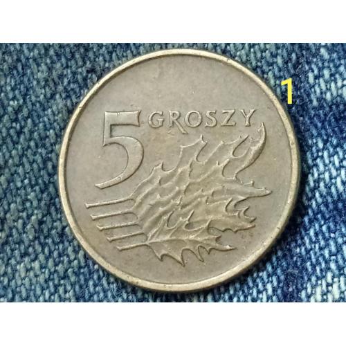 Польша, 5 грошей (1992 г.)