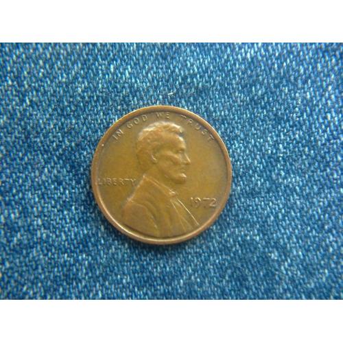 США, 1 цент ( 1972 г.)