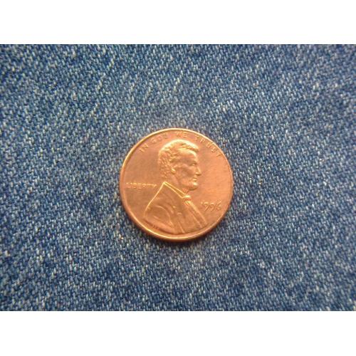 США, 1 цент ( 1996 г.)