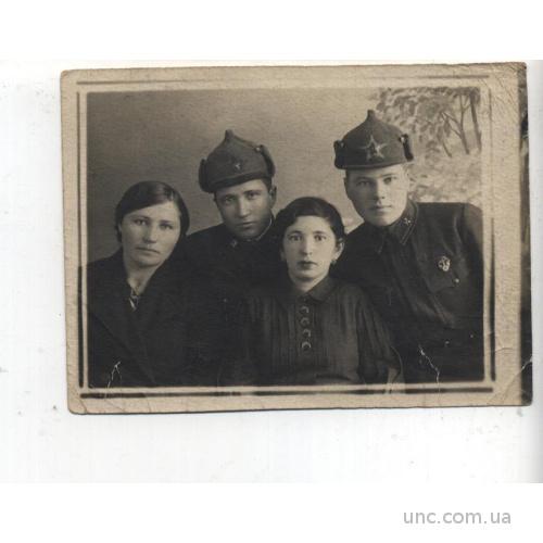 ФОТО.  Буденовцы с девушками 1941  г.БЛАГОВЕЩЕНСК.