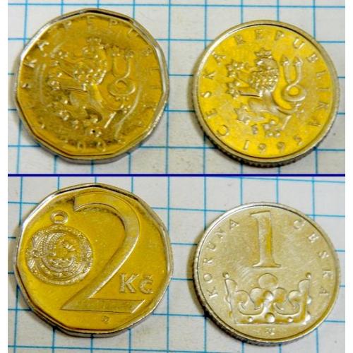 Набор монет Чехия