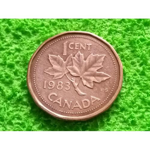 1983 Канада 1 цент