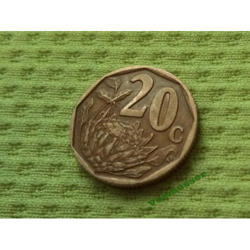 1997 ЮАР 20 центов