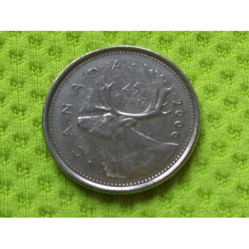 2006 Канада 25 центов