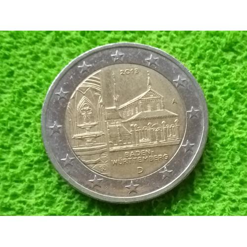 2013 Германия 2 евро Баден-Вюртемберг (Bundesländer - Baden-Württemberg)
