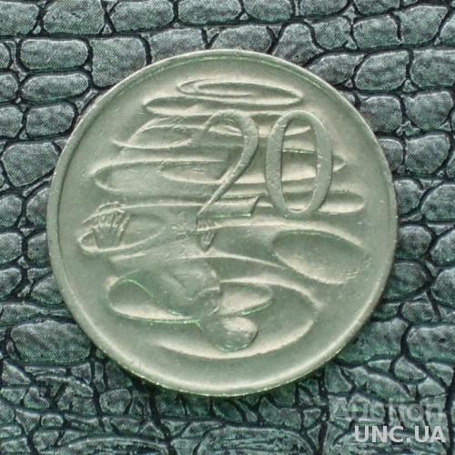Австралия 20 центов 1976