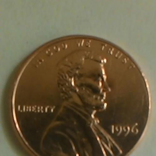 1 цент 1996 года.