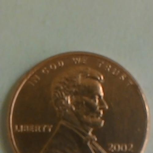 1 цент 2002 года.