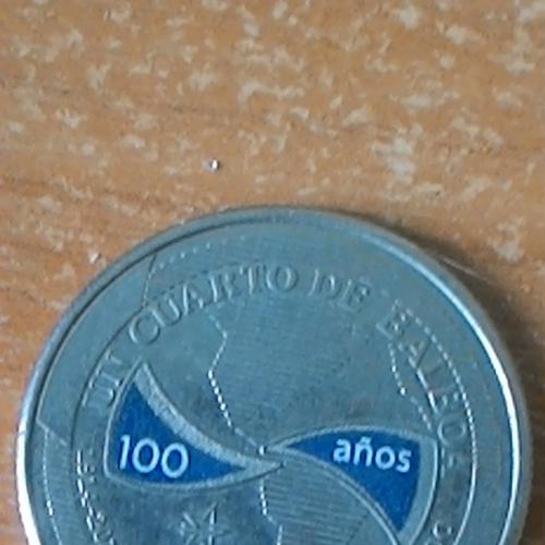 25 центов 1914 - 2014 гг. 100 лет Панамскому каналу .2016 год.