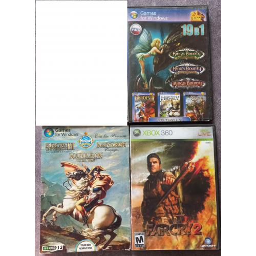 Ігри для ПК Світ битв Наполеона, Farcry 2, King's Bounty