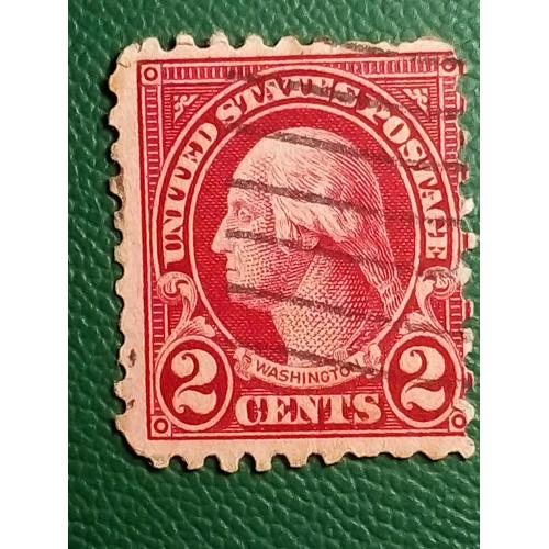 US Postage Stamp George Washington Two Cent 1900г