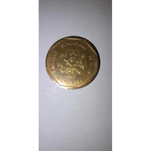 1 доллар Сінгапур 1987 