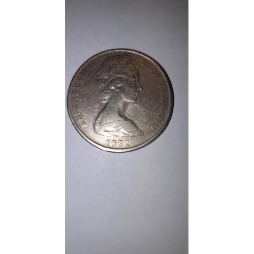 Нова Зеландія 50 центів, 1972 
