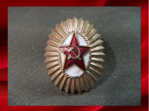 240 Кокарда офицер, советская армия, эмаль, тяжелый металл
